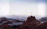 Caspar David Friedrich Canvas Paintings - Morning in the Riesengebirge